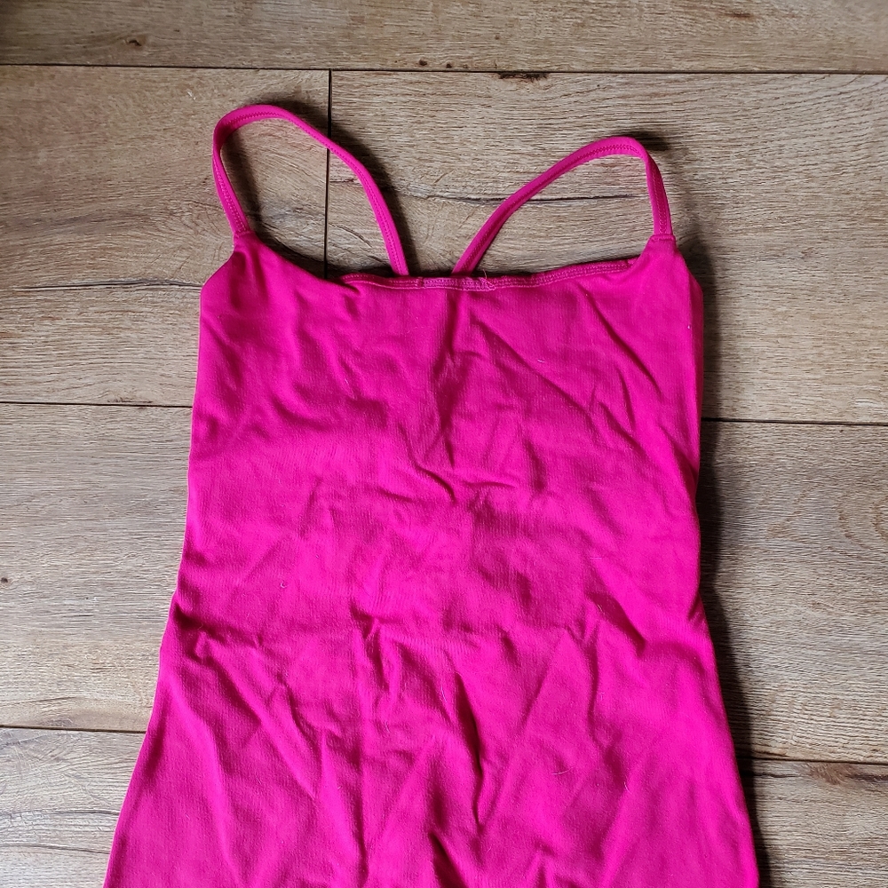LULULEMON pink strappy yoga tank
